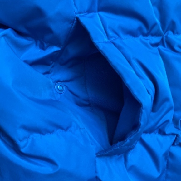 Lands End Down Puffer Vest Women’s L Quilted Teal Full Zip Insulated Fall Winter - Picture 4 of 10